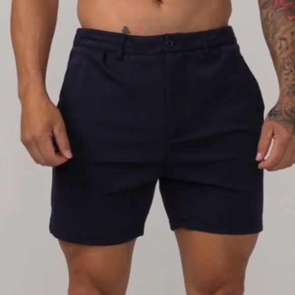YoungLA 145 Casual Chino‎ Shorts Black Small New With Tags - Picture 1 of 11